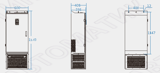 Преобразователь частоты WECON VB-4T200G/4T220P